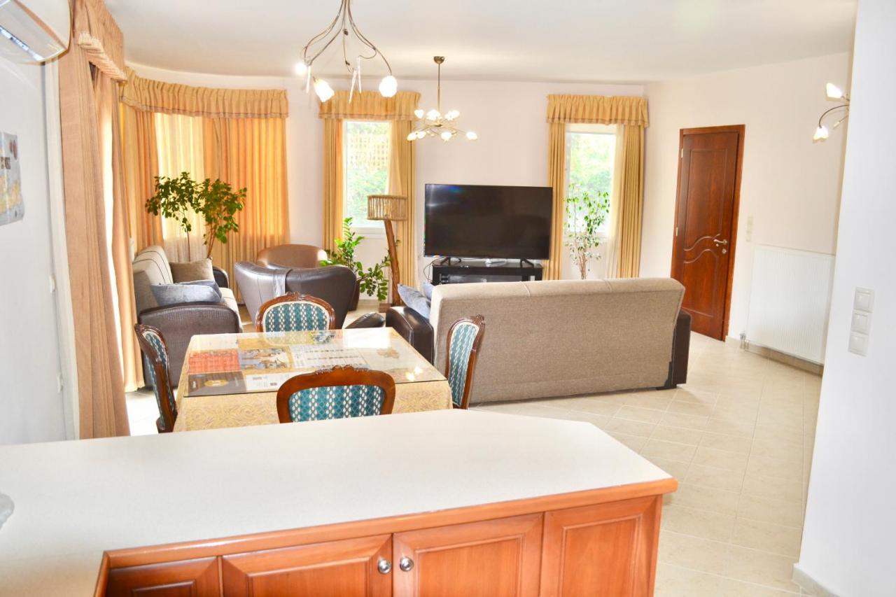 הרקליון Giorgos Large Size Apartments -Family Friendly With Free Parking And Yard Views מראה חיצוני תמונה